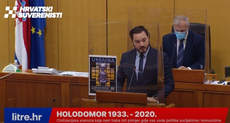 Візит Нацкорпусу до Загреба дав перші плоди: парламент Хорватії може визнати Голодомор геноцидом